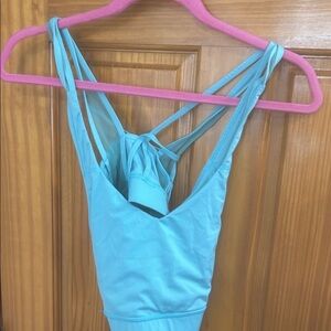 Avia Light Blue Activewear bra